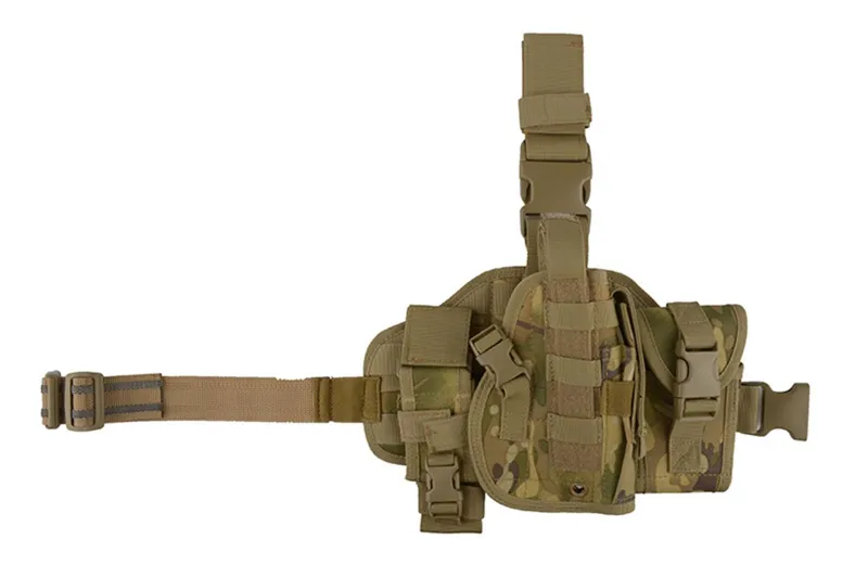 GFC Tactical Pistolenholster Mit Modular MOLLE Leg Panel · Multicam