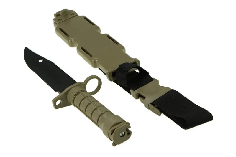 M9 Bajonett Replikat - Gummi · Tan / FDE