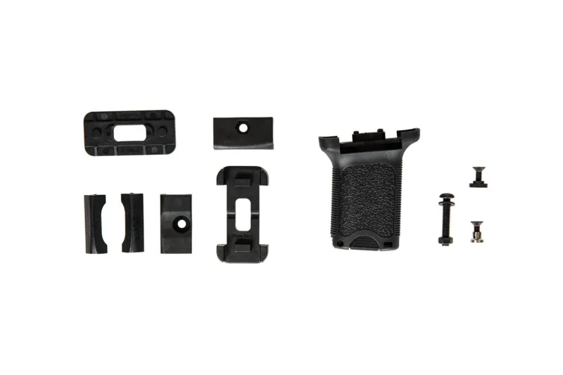 RIS / KeyMod / M-LOK Front Grip · Negro