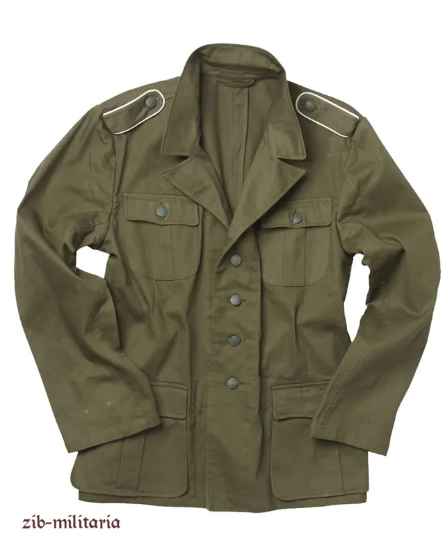 WH Tropenbluse M40 DAK · Negro
