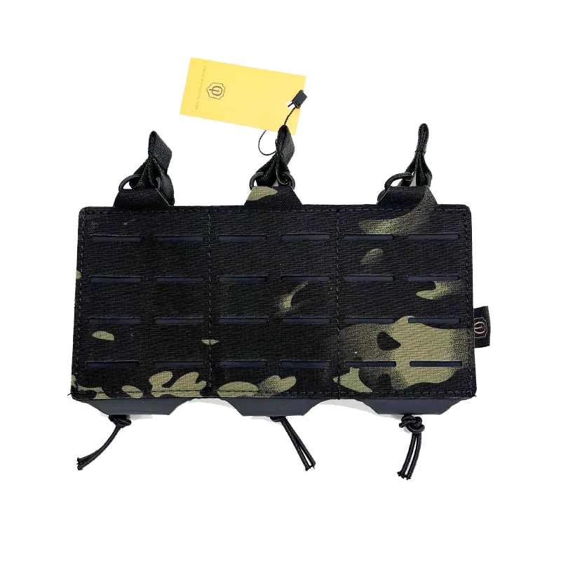 Conquer Triple Magazine Pouch · Multicam Black