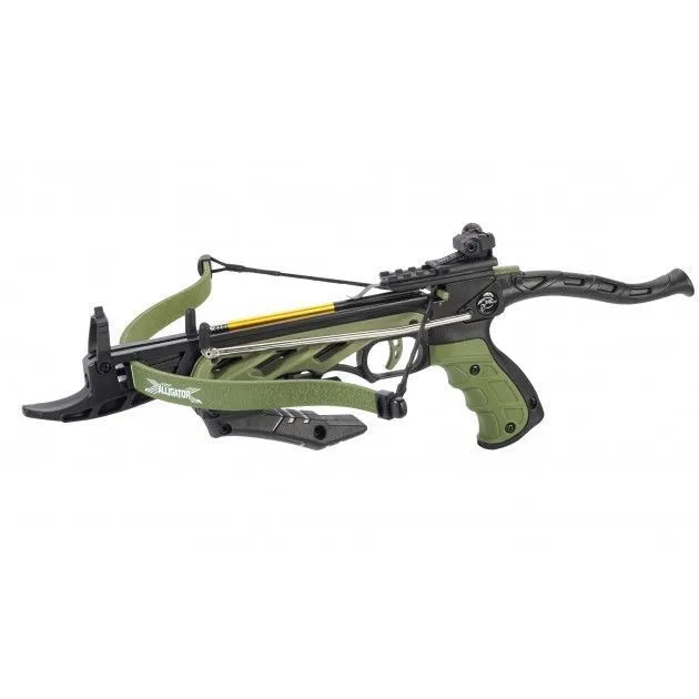Pistol Crossbow Alligator, 80 Lbs · Negro