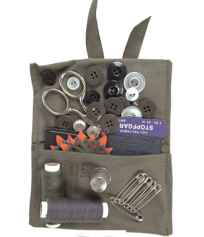 German Army Textil Repair Set, Used