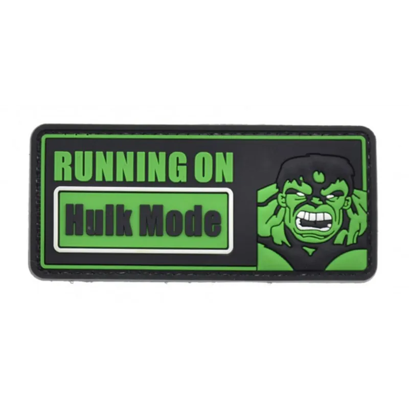 La Patcheria Patch - Hulk Mode - Running on - PVC