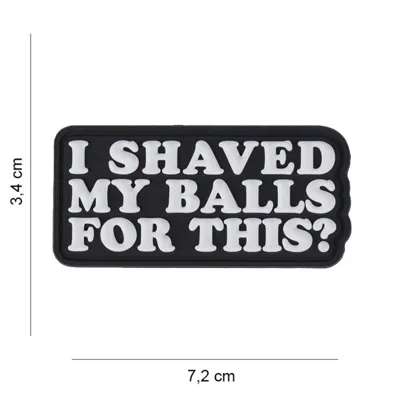 Patch - I Shaved My... - PVC - 101 Inc