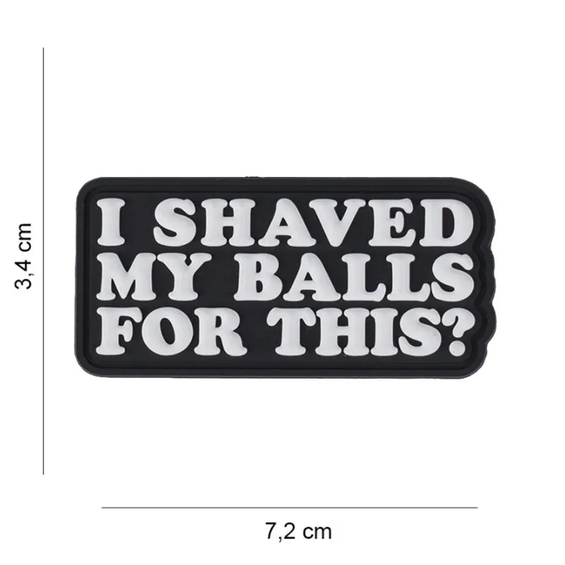 101 Inc Patch - I Shaved My... - PVC