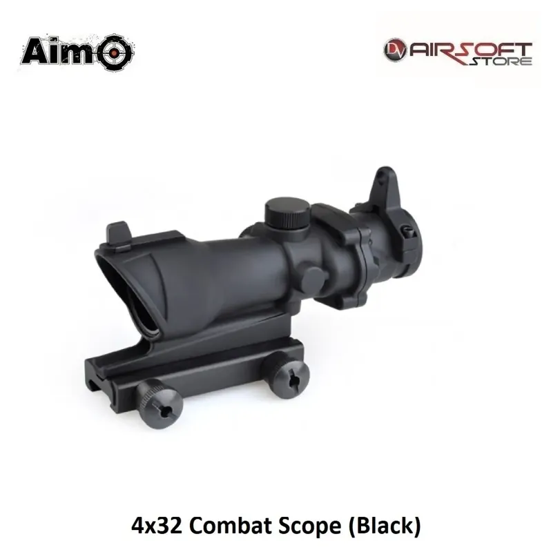 4x32 Combat Scope · Negro