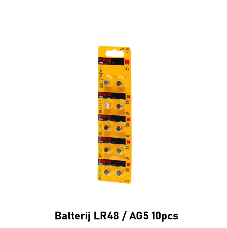 Batterij LR48 / AG5 10PCS