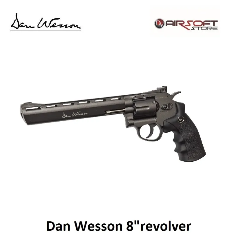 Dan Wesson 8"Revolver · Negro