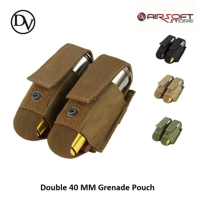 Double 40 mm Grenade Pouch