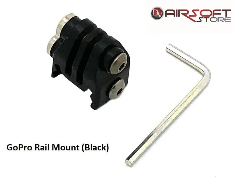 GoPro Rail Mount · Negro