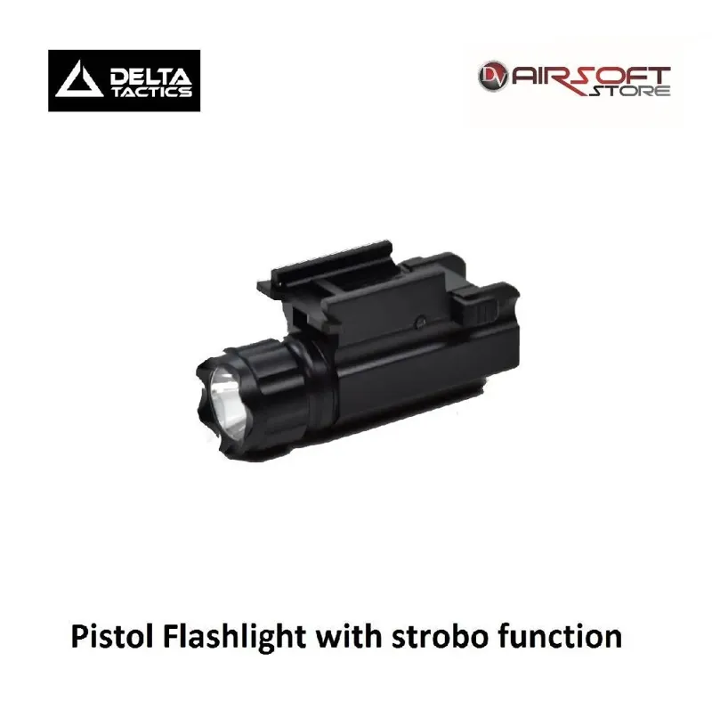 Pistol Flashlight with Strobo Function