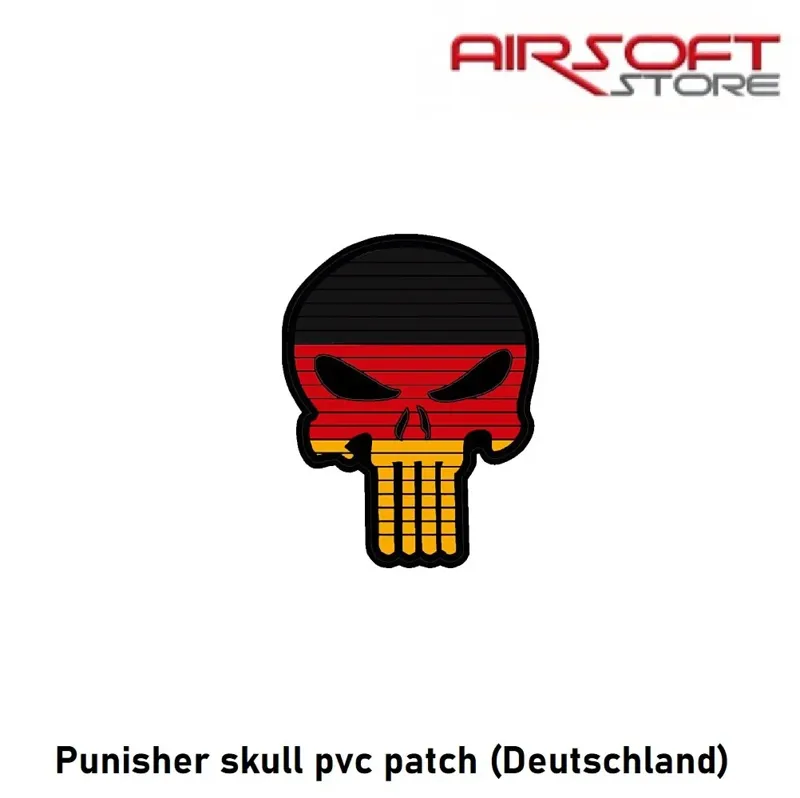 Punisher Skull PVC Patch (Deutschland)
