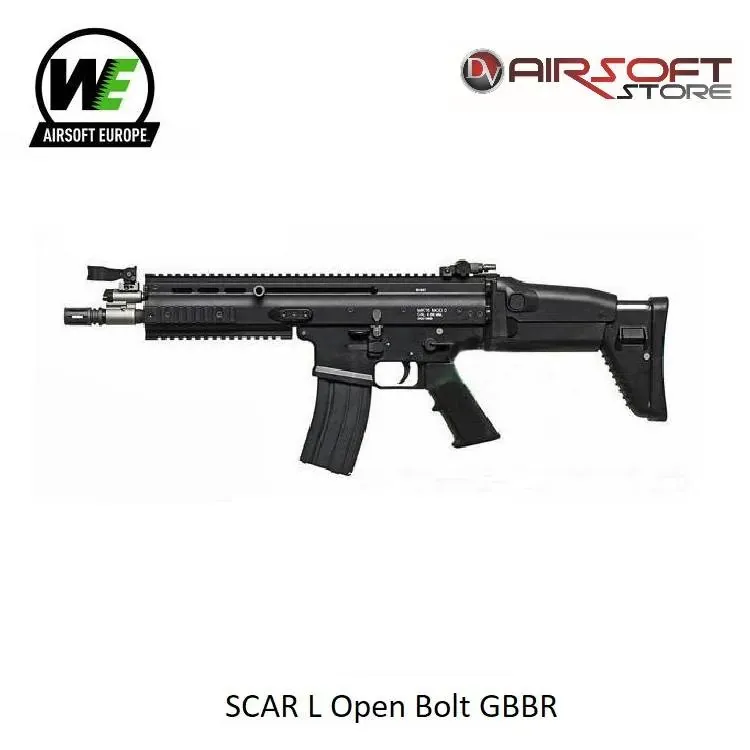 Scar-L Open Bolt · Negro
