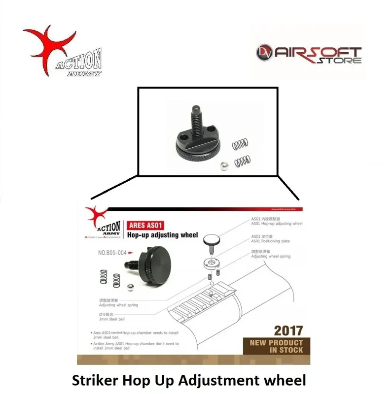Striker Hop Up Adjustment Wheel