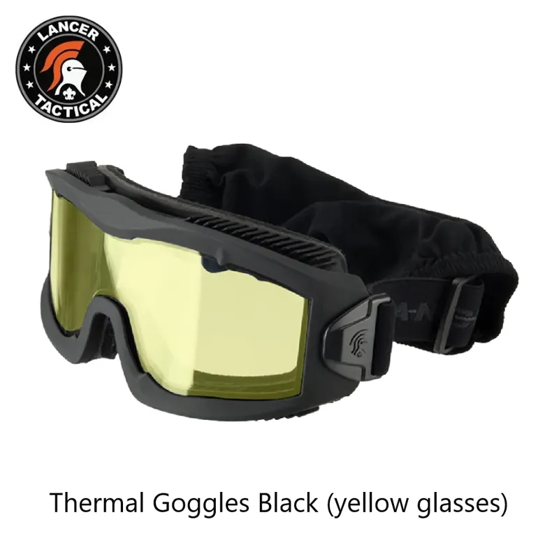 Thermal Goggles ( Glasses) · Black yellow