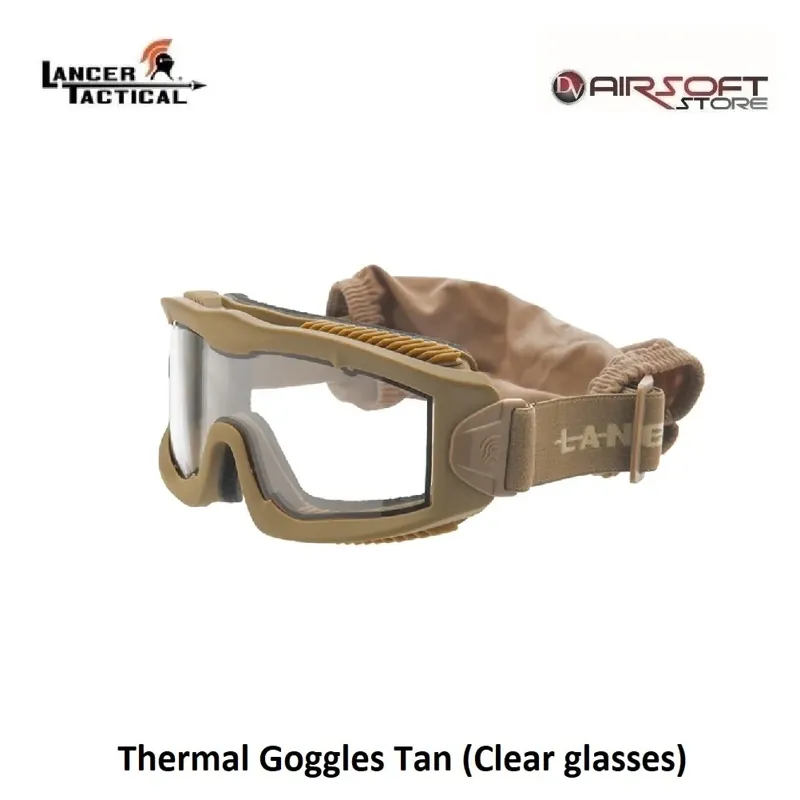 Thermal Goggles (Clear Glasses) · Tan / FDE