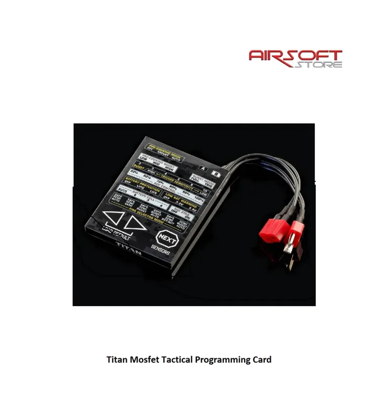 Titan MOSFET Tactical Programming Card