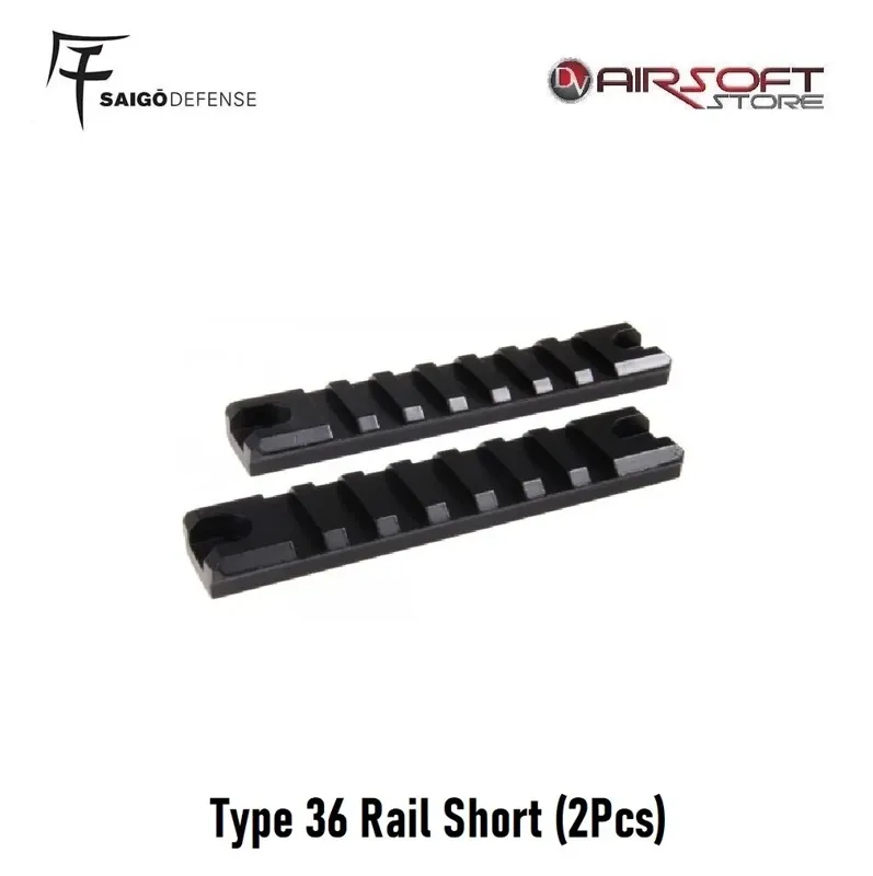 Type 36 Rail Short (2PCS)