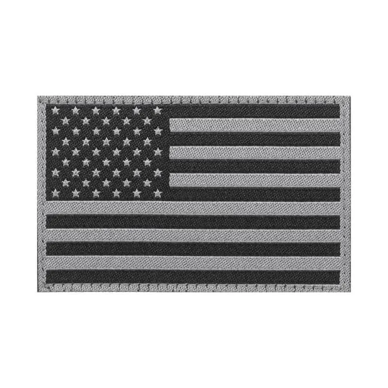Clawgear USA Flag Patch · Negro