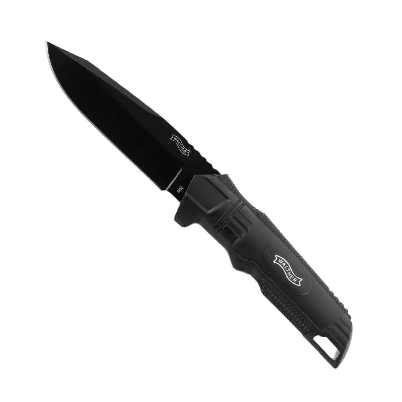 Walther BUK Back Up Knife · Negro