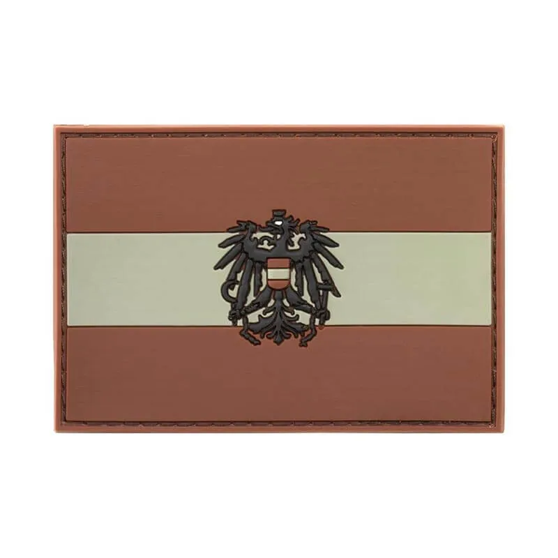 JTG Austria Rubber Patch · Tan / FDE