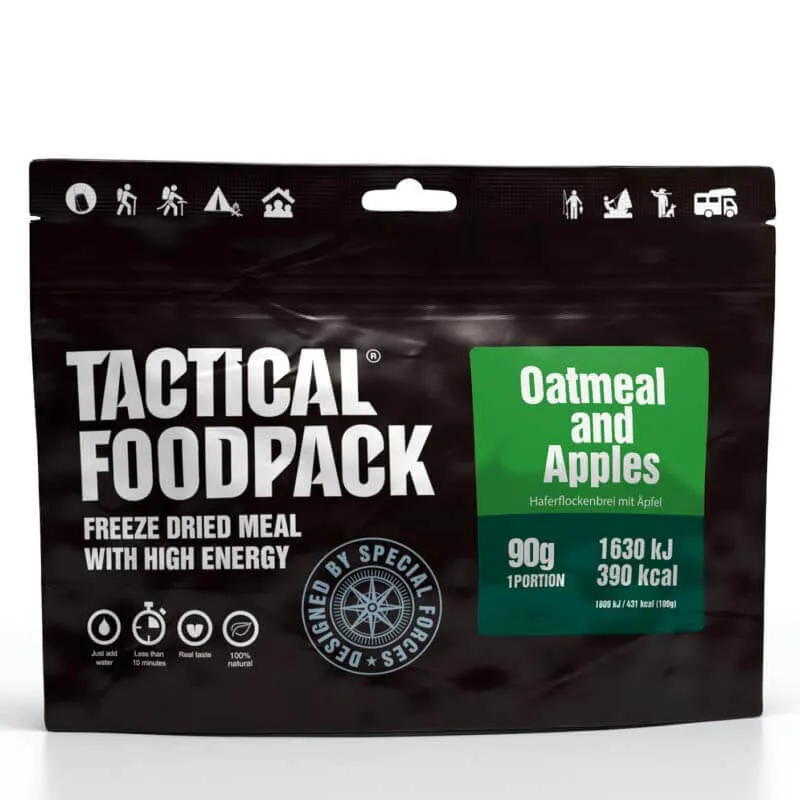 Tactical Foodpack Oatmeal and Apples