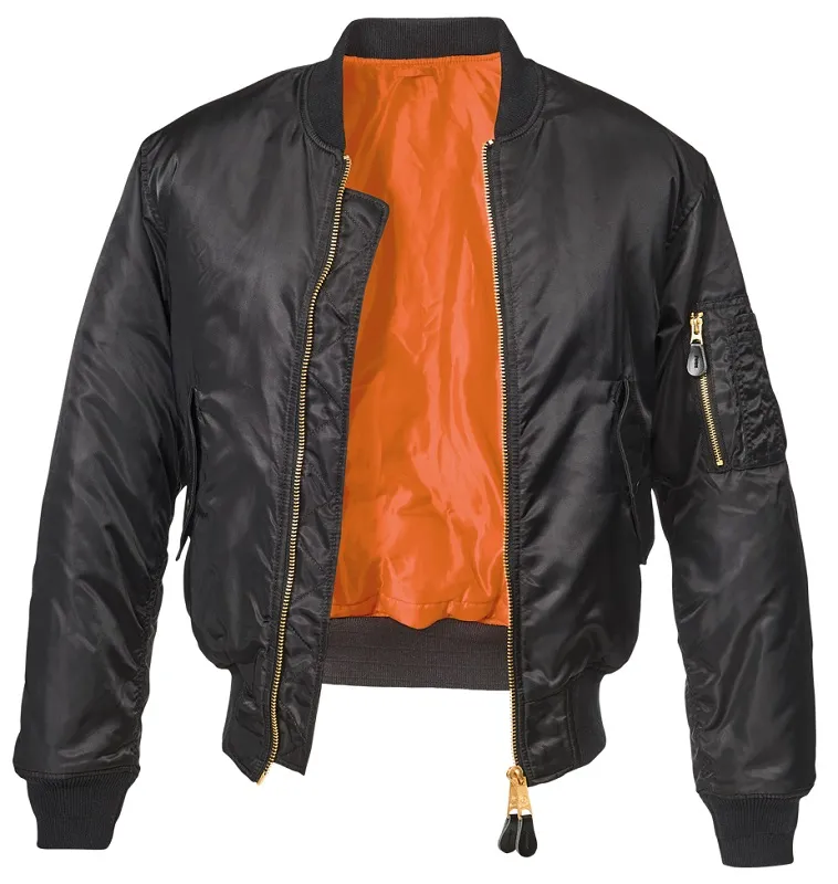 Brandit MA1 Jacket · Negro