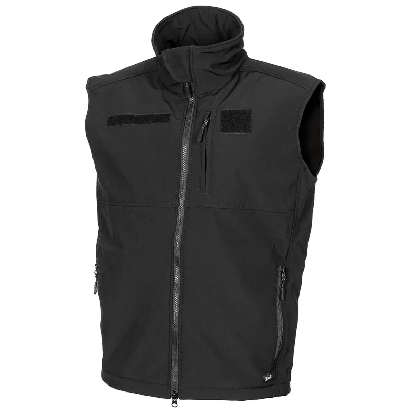 MFH Softshell Weste Allround · Negro