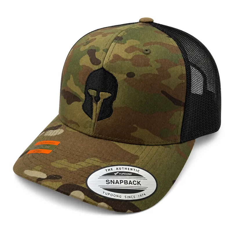 Lehmann Spartan Trucker Cap · Multicam schwarz