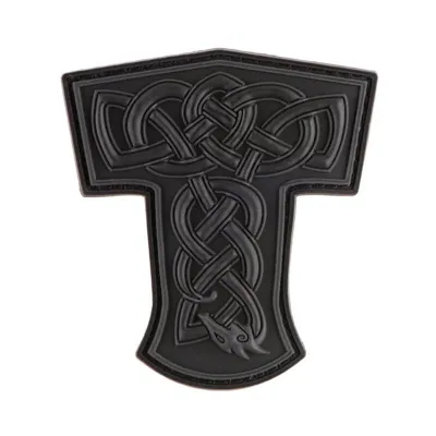 Thors Hammer Dragon Rubber Patch - JTG