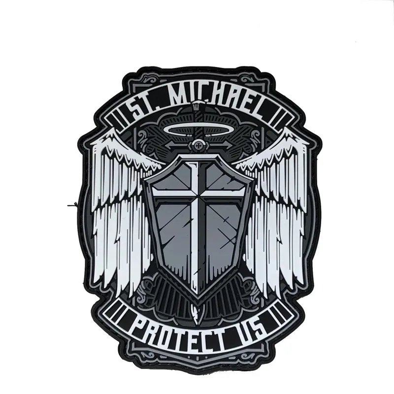 Patchlab St. Michael Rubber Patch Grau