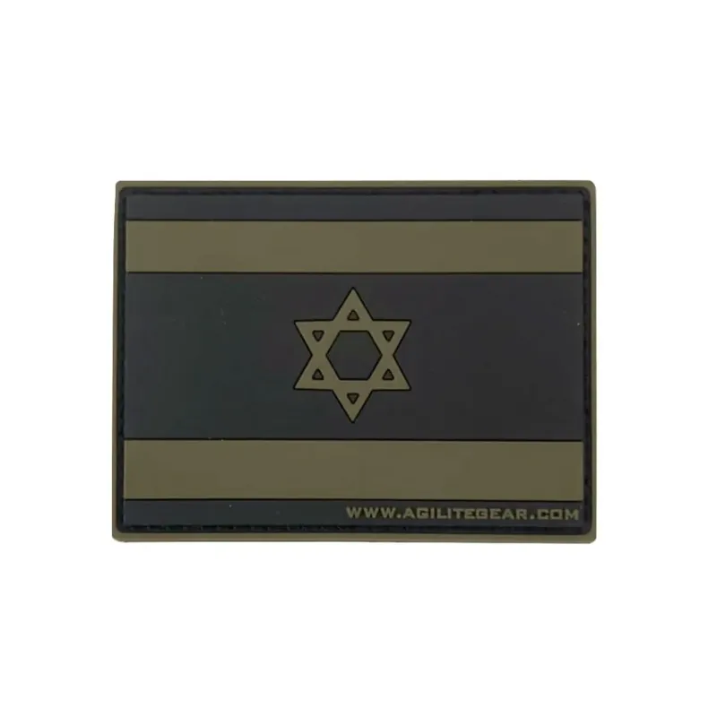 Agilite Israeli Flag Patch · Od green