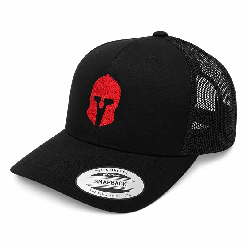 Lehmann Spartan Trucker Cap /Rot · Negro
