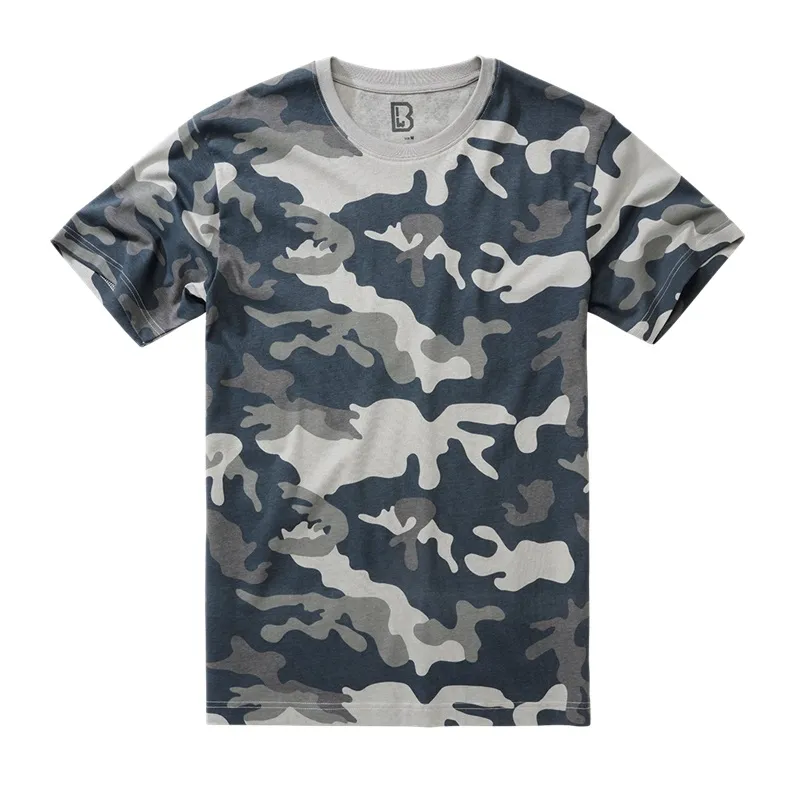 Brandit Basic T-Shirt · Grey camo