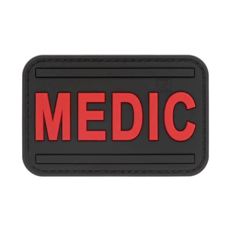 JTG MEDIC Rubber Patch Blackmedic