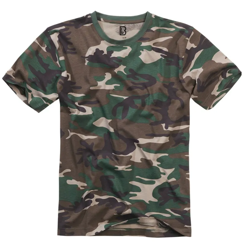 Brandit Basic T-Shirt · Woodland