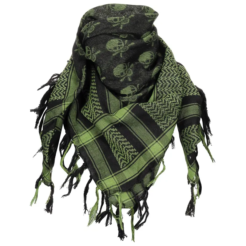 MFH Halstuch Shemagh Totenkopf-Design