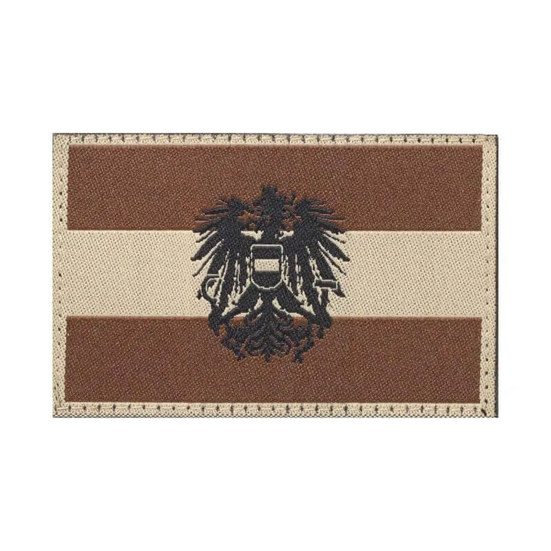 Clawgear Austria Emblem Flag Patch · Tan / FDE
