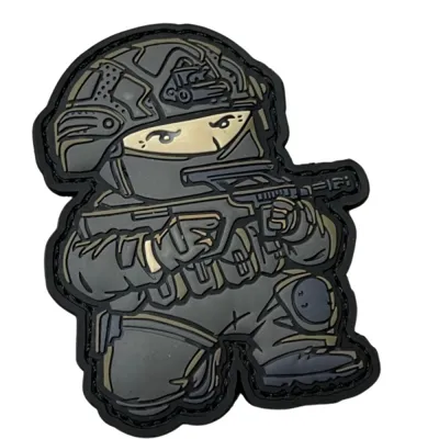 ÖBH Soldat Knieend Rubber Patch - Patchzone
