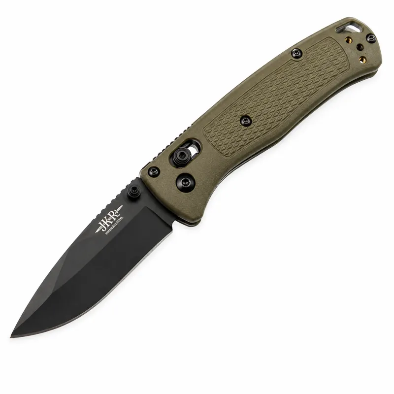 JKR Einhandmesser Axis-Lock · Verde / OD