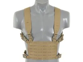 Chest Rig Laser Cut Léger · Tan / FDE
