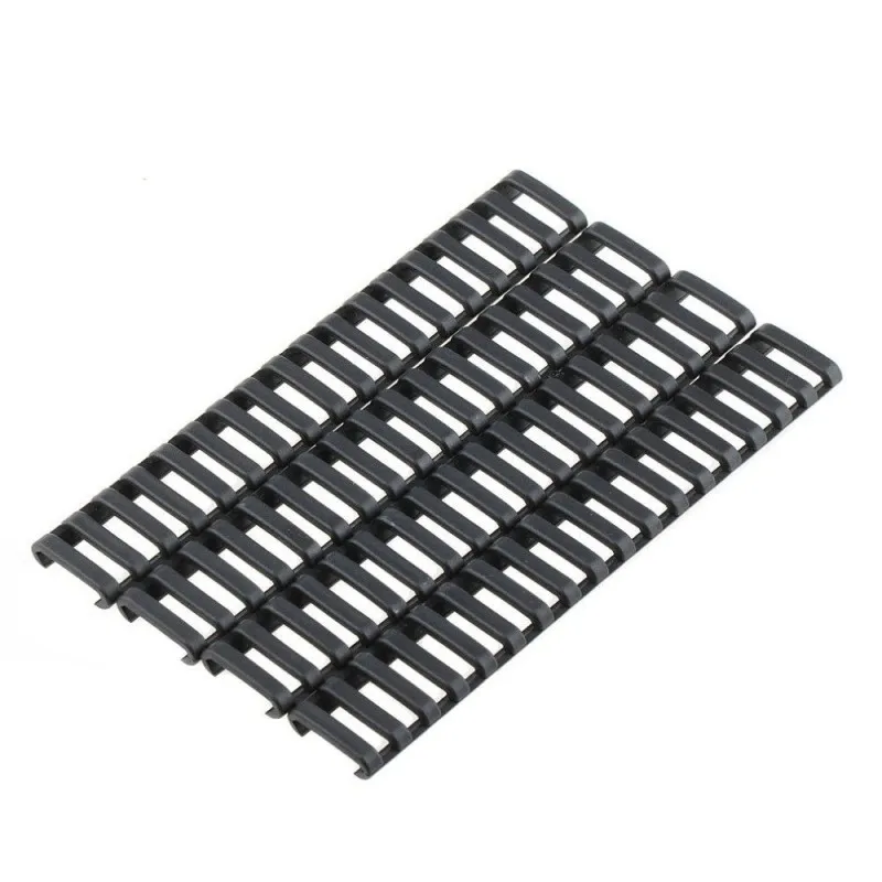 Protector Rail Ladder · Negro
