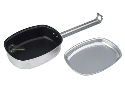 Σκεύος Φαγητού 2 Τεμ. French Army Mess Kit Stainless Steel - Mil-Tec
