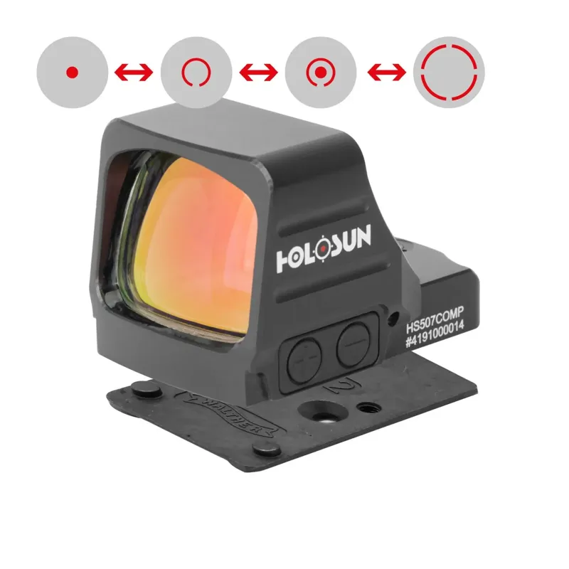 Holosun Σκοπευτικό Κόκκινης Κουκίδας HS507COMP Red Dot + Walther PDP 2.0 Plate