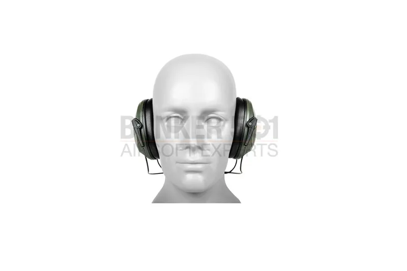 BATTLECOM Battle Passive Hearing Protectors IPS1 · Verde / OD