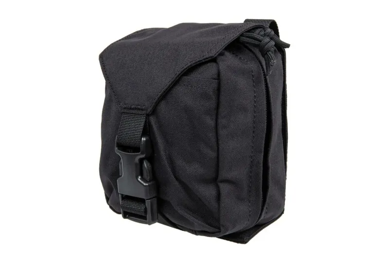 Wosport First Aid Kit with MOLLE Panel · Negro