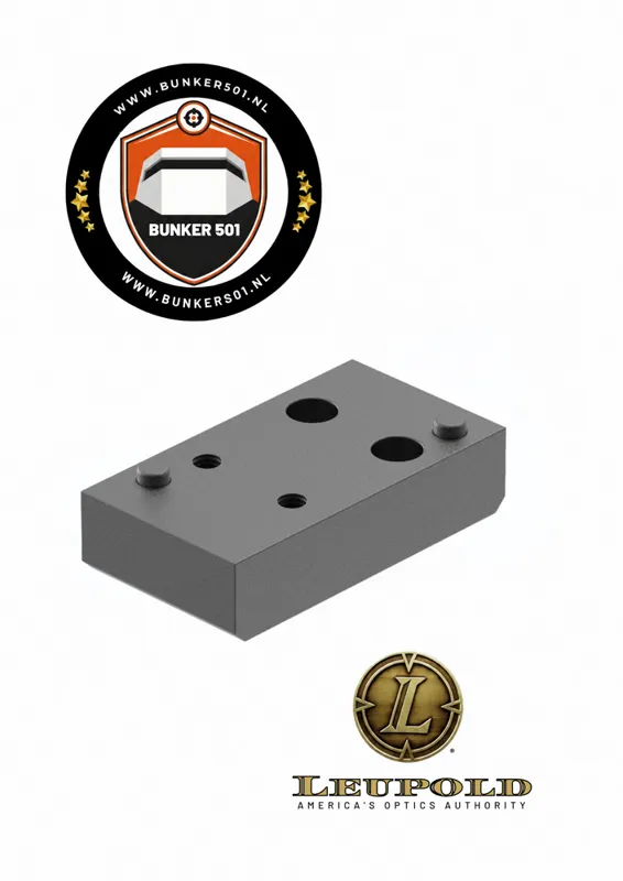 Leupold 120059 DeltaPoint Pro Cross Slot Riser