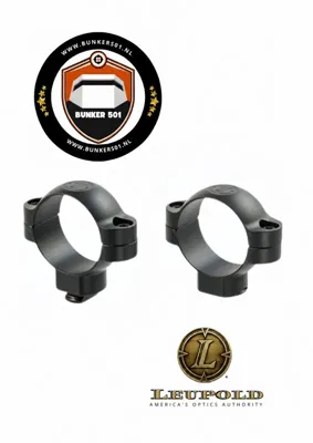 51718 STD Ringen 30mm Laag Matte - Leupold