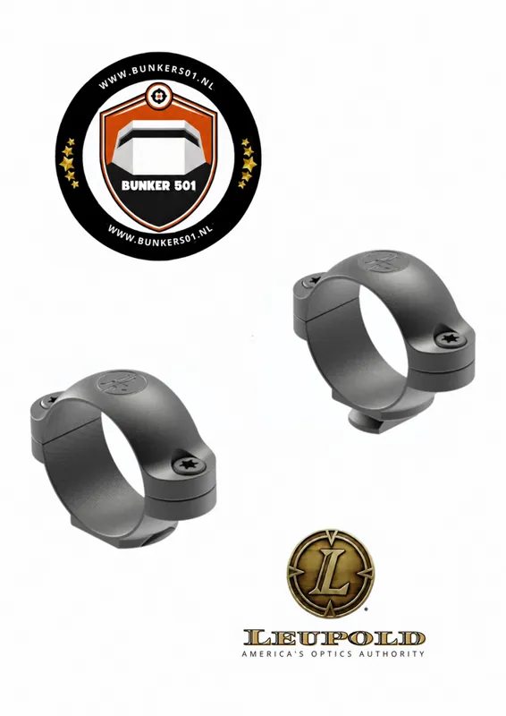 Leupold 49896 STD Super Low Rings Matte